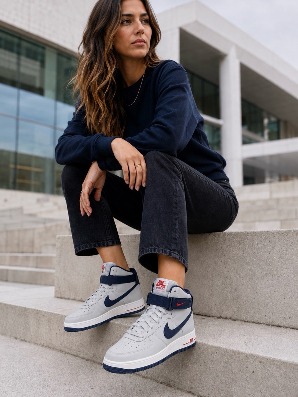Nike Air Force 1 High Patriots .